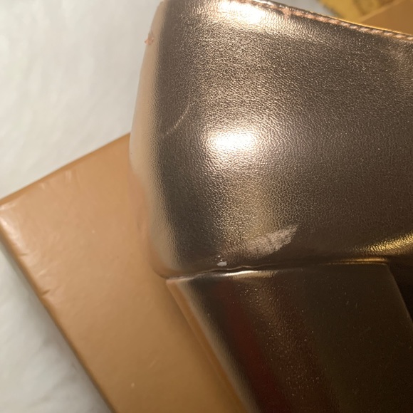 Rose Gold Platform Pumps - Picture 9 of 13